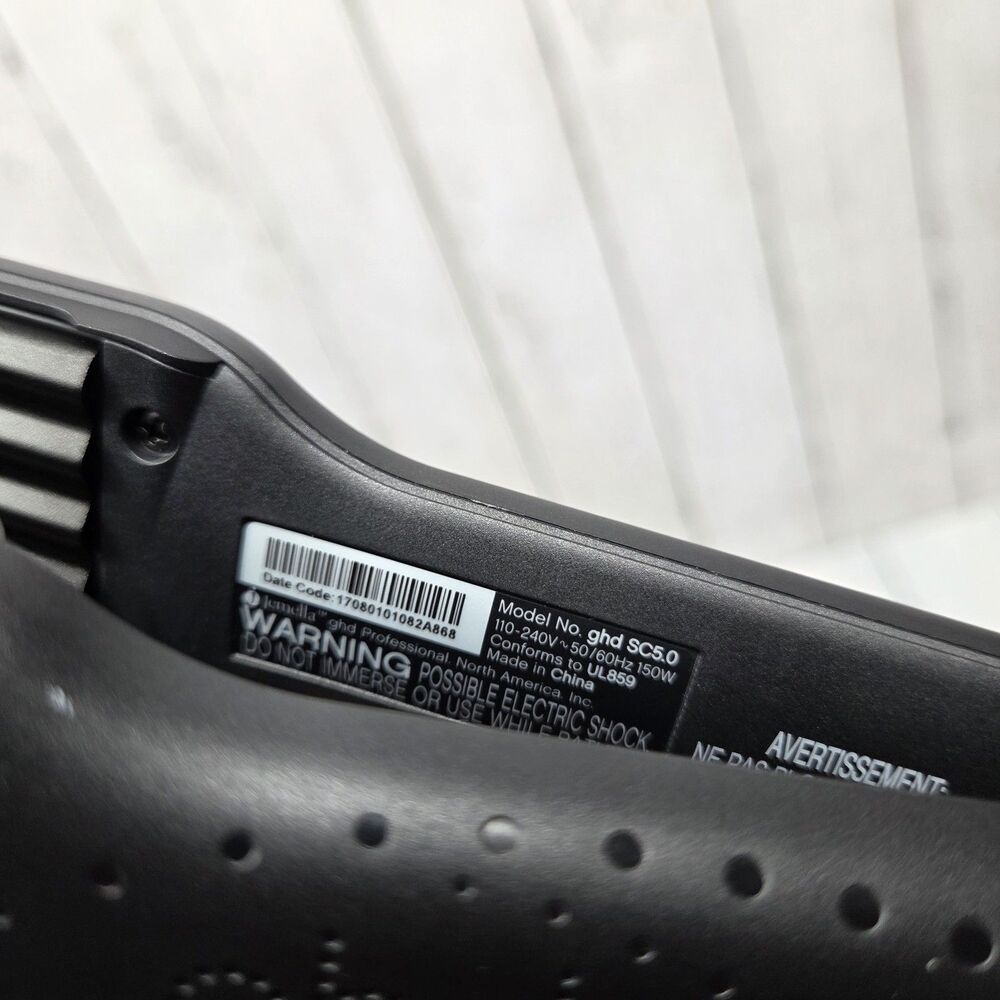 GHD Contour Professional Hair Crimper Black Limited Edition - Picture 9 of 13